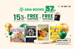 Asia Books 57th Anniversary ✨
