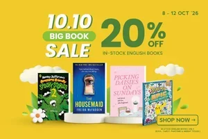📚 Don't Miss Our 10.10 Big Book Sale!