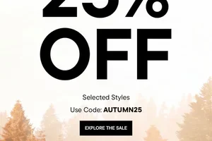 The Autumn Sale begins
