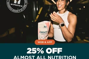 Take 25% off almost all nutrition