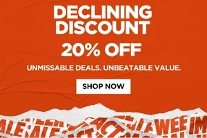 Discount declining 🚨 EXTRA 20% OFF!