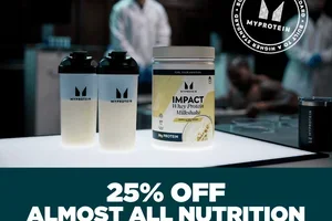 25% off almost all nutrition 🔥