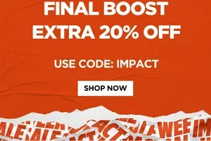 FINAL BOOST: Extra 20% off. 4 hours only!
