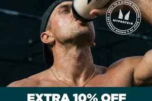 Extra 10% off protein. ENDS 12PM