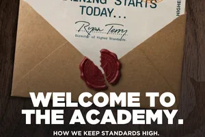 Your training starts today.