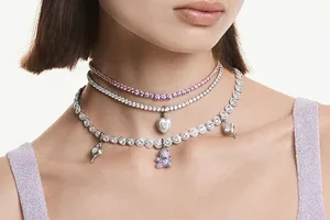 Necklaces made to celebrate her