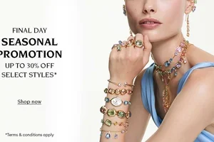 FINAL CALL: up to 30% off select styles*