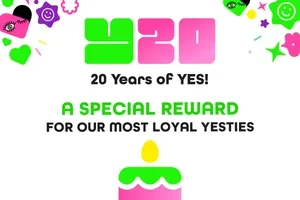 Yesties, thank you for being part of our 20 Years of YES! 💖