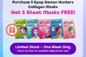 🚨 Anua KPop Demon Hunters Skin Barrier Week!
