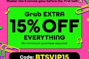 Gone Soon! The ultimate cheat code for your first-day glow-up 🎒
