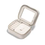 Travel Jewellery Box White