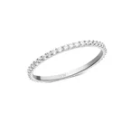 Mirelle Eternity Ring Silver 1.4 mm