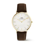 Classic Brown Canvas Gold