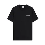 CHAMPION SS TEE เสื้อยืด 221653-KK001 ผู้ชาย BLACK