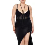 Plus Size Sweater-Knit Strappy Cami