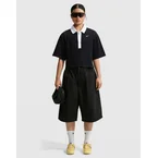 เสื้อโปโลแขนสั้นผู้หญิง Sportswear Oversized