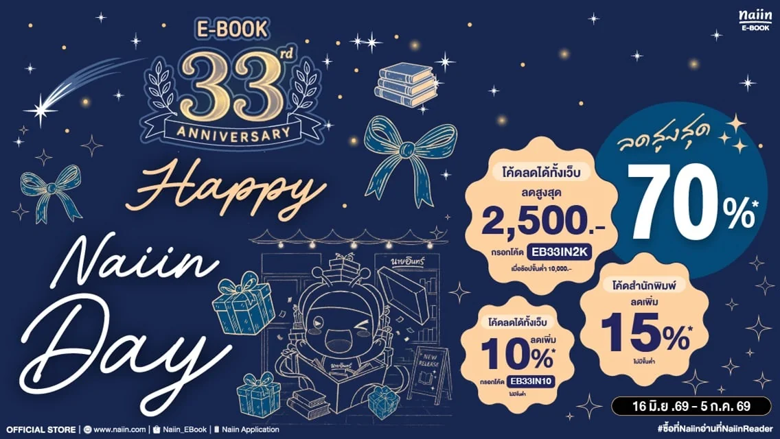 Proof of coupon - ร้านนายอินทร์ - โคดสวนลด รานนายอนทร: [[ลดเพม 15%]] เมอสงครบ 10,000.- ลดสงสด 2,500.-